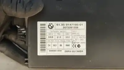 Second-hand car spare part electronic module for bmw 1 (e81) gasóleo 2010 3p oem iam references 6135914719501  