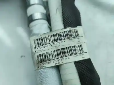 Автозапчастина б/у правий шторковий airbag для citroen c4 cactus van (0b_, 0p_) bluehdi 100 посилання на oem iam 9804358780  