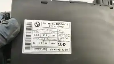 Second-hand car spare part electronic module for bmw 1 (e87) 118 d oem iam references 61356943834  