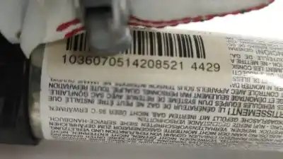 Peça sobressalente para automóvel em segunda mão airbag de cortina esquerdo por bmw 1 (e87) 118 d referências oem iam   