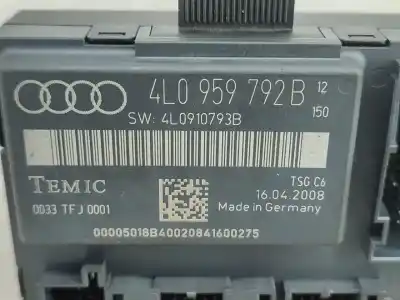 Pezzo di ricambio per auto di seconda mano centralina porta anteriore destra per audi q7 (4l) 3.0 tdi riferimenti oem iam 4l0959792b  