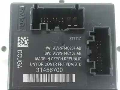 Автозапчастина б/у блок керування правою передньою дверима для volvo v40 hatchback (525) d2 посилання на oem iam 31456700  