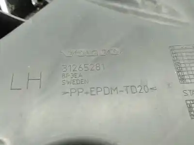 Second-hand car spare part front right bumper guide for volvo v60 i (155) d3 / d4 oem iam references   