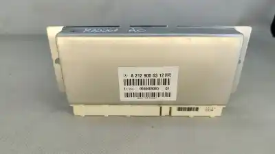 İkinci el araba yedek parçası elektronik modül için mercedes-benz cls (c218) cls 63 amg (218.374) gasolina 2011 4p oem iam referansları a2129006312