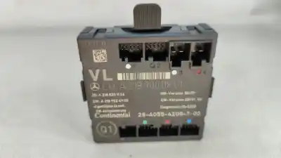 İkinci el araba yedek parçası ön sol kapi kontrol üni̇tesi̇ için mercedes-benz cls (c218) cls 63 amg (218.374) gasolina 2011 4p oem iam referansları a2188201126