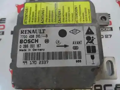 Pezzo di ricambio per auto di seconda mano centralina airbag per renault clio ii fase i (b/cbo) 1.2 riferimenti oem iam 0285001157  2001