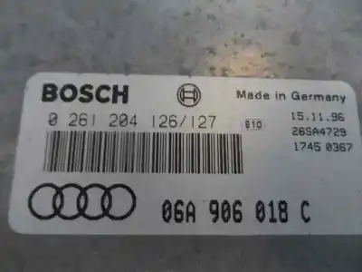 Pezzo di ricambio per auto di seconda mano centralina motore per audi a3 (8l) 1.8 ambiente riferimenti oem iam 0261 204 126 127  1997