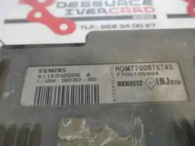 Pezzo di ricambio per auto di seconda mano centralina motore per renault megane i scenic (ja0) 1.6 riferimenti oem iam s115300205 a  1996
