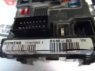 Second-hand car spare part fuse box unit for citroen berlingo 2.0 hdi cat (rhy / dw10td) oem iam references t118470002 e  2003