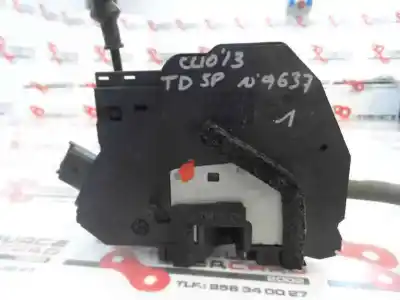 Pezzo di ricambio per auto di seconda mano serratura porta posteriore destra per renault clio iv business riferimenti oem iam   2013