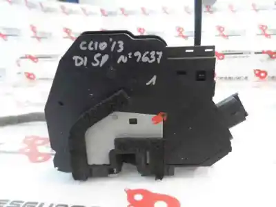 Peça sobressalente para automóvel em segunda mão fechadura da porta dianteira esquerda por renault clio iv business referências oem iam   2013