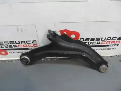 Peça sobressalente para automóvel em segunda mão braço de suspensão inferior esquerdo dianteiro por renault clio iv business referências oem iam   2013