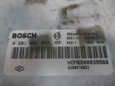 Second-hand car spare part ecu engine control for renault scenic rx4 (ja0) 1.9 dci diesel cat oem iam references 0 281 001 934  2000