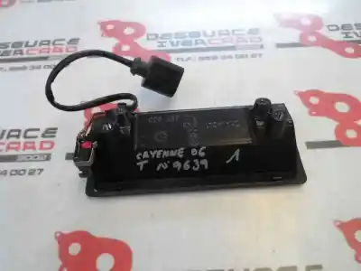 Peça sobressalente para automóvel em segunda mão puxador exterior de mala por porsche cayenne (typ 9pa) turbo referências oem iam   2006