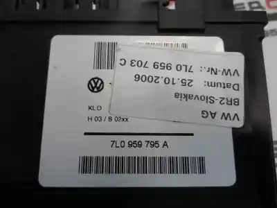 İkinci el araba yedek parçası arka sol cam motoru için porsche cayenne (typ 9pa) turbo oem iam referansları   2006