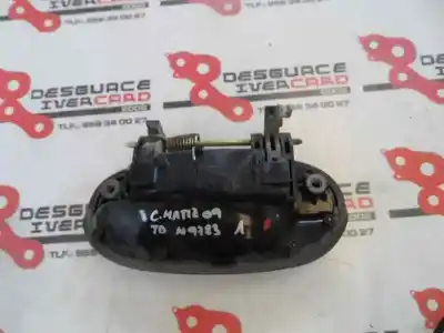 Second-hand car spare part exterior right rear door handle for chevrolet matiz 0.8 cat oem iam references   2009
