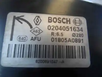 Second-hand car spare part brake servo for renault kangoo 1.5 dci diesel oem iam references   2010