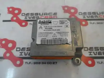 Pezzo di ricambio per auto di seconda mano Centralina Airbag per CITROEN BERLINGO First Combi 1.6 HDi 75 SX Riferimenti OEM IAM 603 60 25 00  2009