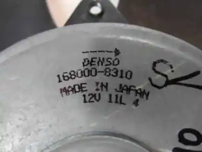 Peça sobressalente para automóvel em segunda mão termoventilador elétrico do radiador de ar condicionado por mazda 2 lim. (de) 1.3 active referências oem iam 168000-8310  2010