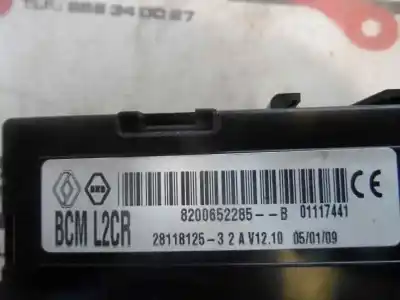 Second-hand car spare part fuse box unit for renault clio iii 1.5 dci diesel oem iam references 8200652285b  2009
