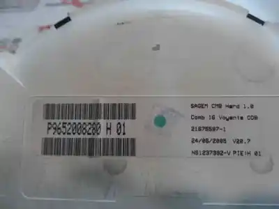 Peça sobressalente para automóvel em segunda mão quadrante por citroen c3 hdi 70 furio referências oem iam   2005