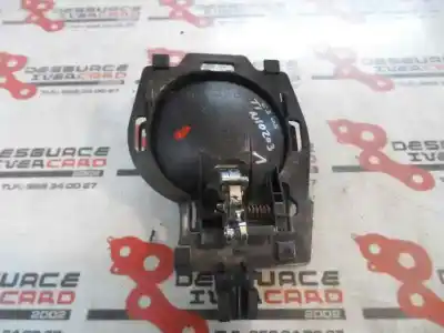 Peça sobressalente para automóvel em segunda mão puxador interior traseiro esquerdo por citroen c3 hdi 70 furio referências oem iam   2005