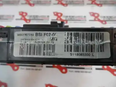 Peça sobressalente para automóvel em segunda mão caixa de fusíveis e relés por citroen c2 furio referências oem iam s118085200 l  2005