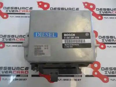 Pièce détachée automobile d'occasion Calculateur Moteur Ecu pour BMW SERIE 5 BERLINA (E39) * Références OEM IAM 0 281 001 078  1995