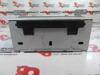 Peça sobressalente para automóvel em segunda mão Sistema De áudio / Rádio Cd por FORD FOCUS LIM. (CB8) 1.6 TDCi CAT Referências OEM IAM 0CT16  2012