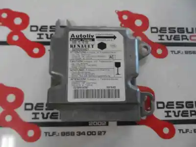 Автозапчастина б/у блок управління подушками безпеки для RENAULT KANGOO (F/KC0) 1.9 Diesel Посилання на OEM IAM 8200098401  2003