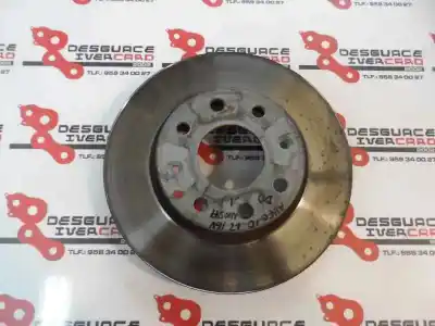 Peça sobressalente para automóvel em segunda mão disco de travão dianteiro por chevrolet aveo 1.2 cat referências oem iam   2010