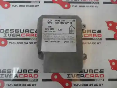 Автозапчасти б/у блок управления подушками безопасности за SKODA FABIA (6Y2/6Y3) 1.4 ссылки OEM IAM 6Q0 909 605 H  2000
