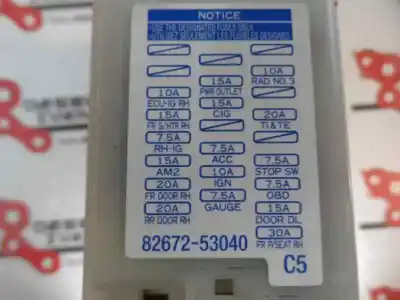 Piesă de schimb auto la mâna a doua panou siguranțe pentru lexus is200 (ds2/is2) 2.2 d-cat referințe oem iam   2006