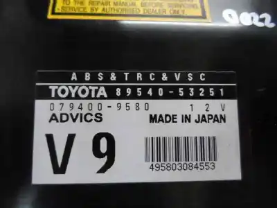 Pezzo di ricambio per auto di seconda mano centralina abs per lexus is200 (ds2/is2) 2.2 d-cat riferimenti oem iam   2006