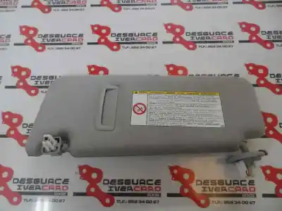 Peça sobressalente para automóvel em segunda mão para-sol direito por lexus is200 (ds2/is2) 2.2 d-cat referências oem iam   2006