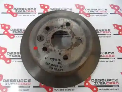 Автозапчастина б/у диск задній гальмовий для lexus is200 (ds2/is2) 2.2 d-cat посилання на oem iam   2006