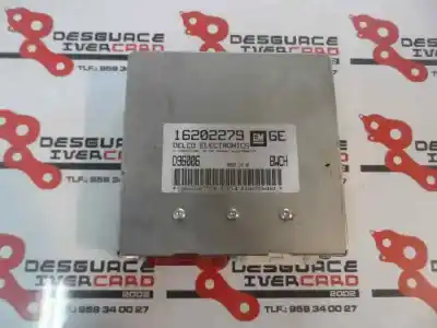 Автозапчасти б/у БЛОК УПРАВЛЕНИЯ ДВИГАТЕЛЕМ за OPEL COMBO (CORSA B)  ссылки OEM IAM 16202279  1996