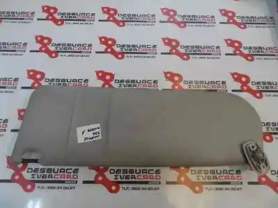 Second-hand car spare part left sunshade for citroen jumpy 2.0 hdi oem iam references   2005