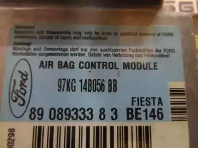 Peça sobressalente para automóvel em segunda mão centralina de airbag por ford ka (ccq) * referências oem iam 97kg 14b056 bb  1996