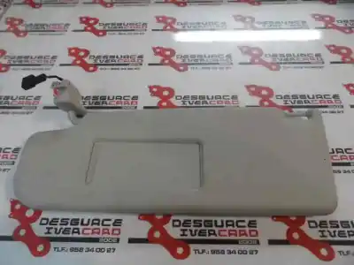Peça sobressalente para automóvel em segunda mão pára-sol esquerdo por seat leon (1p1) 1.6 referências oem iam   2006