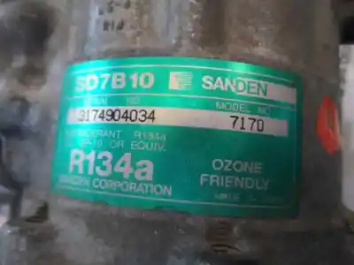 Second-hand car spare part air conditioning compressor for opel corsa b 1.0 12v cat (x 10 xe / lw3) oem iam references sd7b10/7170  1993