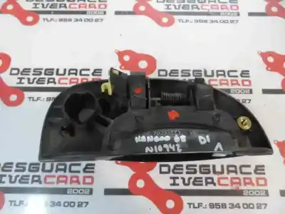 Second-hand car spare part exterior left front door handle for renault kangoo 1.5 dci diesel oem iam references   2008