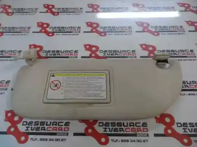 Peça sobressalente para automóvel em segunda mão Pára-sol Esquerdo por CITROEN C4 BERLINA VTR Plus Referências OEM IAM   2007