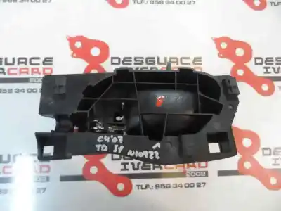 Peça sobressalente para automóvel em segunda mão puxador interior traseiro esquerdo por citroen c4 berlina vtr plus referências oem iam   2007