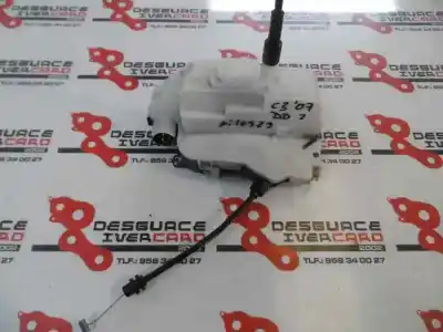 Second-hand car spare part front right door lock for citroen c3 1.1 furio oem iam references   2007