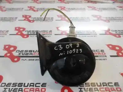 Pièce détachée automobile d'occasion klaxon / signal sonore pour citroen c3 1.1 furio références oem iam   2007