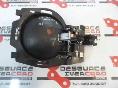 Peça sobressalente para automóvel em segunda mão puxador interior dianteiro direito por citroen c3 1.1 furio referências oem iam   2007