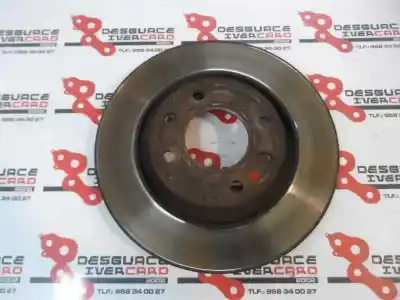 Peça sobressalente para automóvel em segunda mão disco de travão dianteiro por citroen c3 1.1 furio referências oem iam   2007