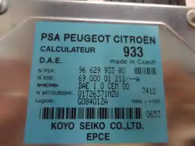 Peça sobressalente para automóvel em segunda mão módulo eletrônico por citroen c3 1.1 furio referências oem iam 96 629 933 80  2007