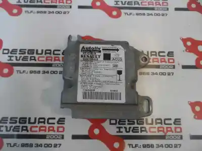 Автозапчастина б/у блок управління подушками безпеки для RENAULT SCENIC (JA..) Motor 1.9 Ltr. - 59 kW dTi Diesel Посилання на OEM IAM 600 63 95 00  2002